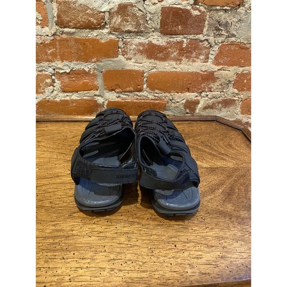 Pre-Own Khombu Women's Active Sport Adjustable Sandals Black Ashley . Size 9M - Picture 3 of 5